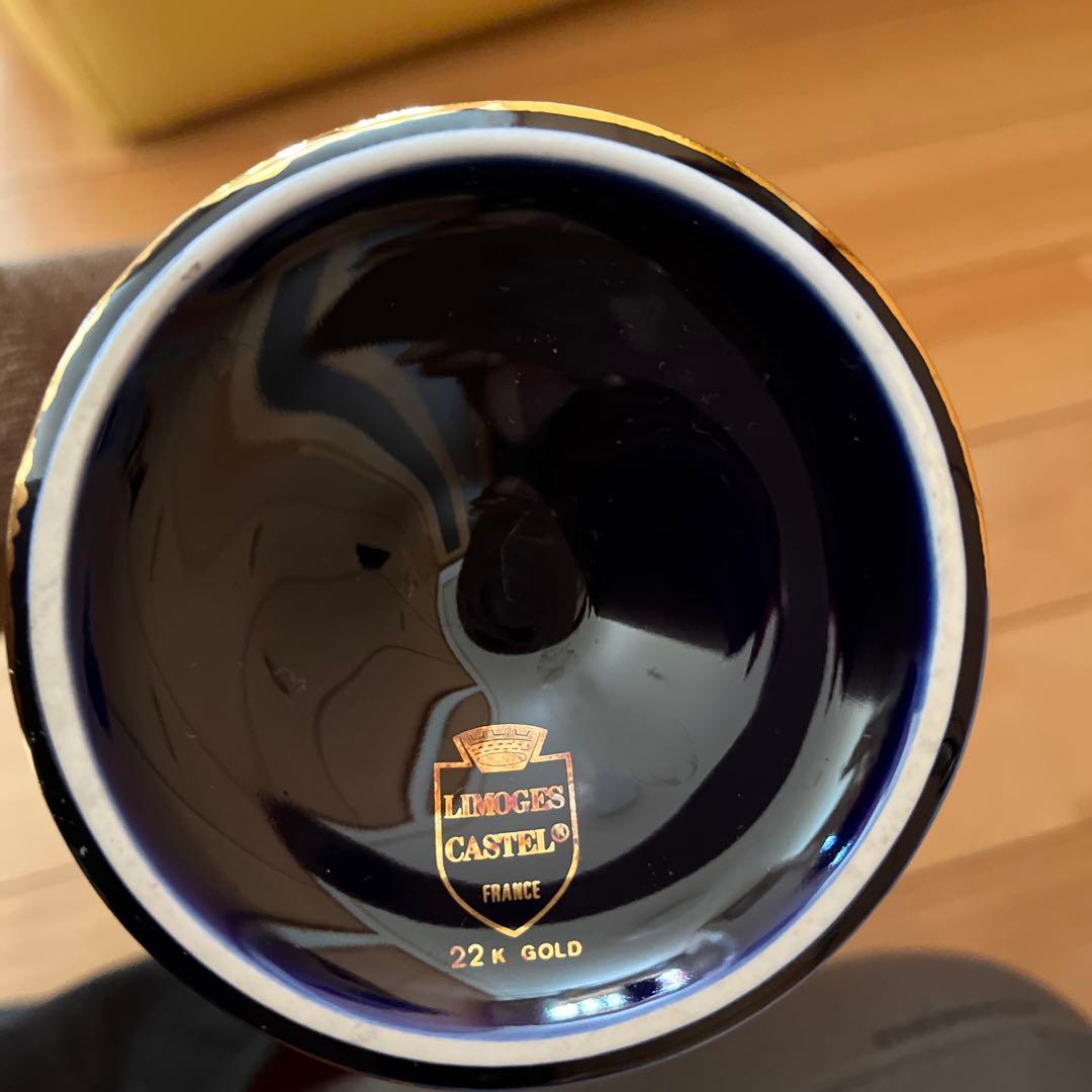 フランス製LIMOGES CASTEL花瓶2個セット