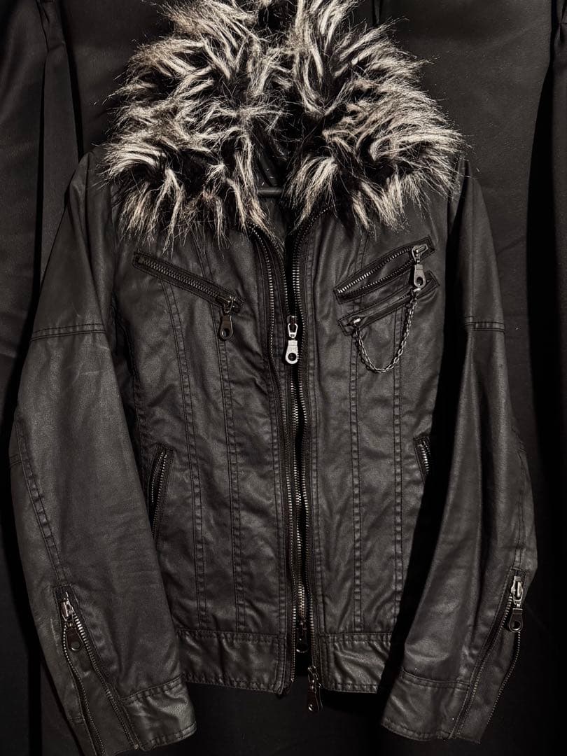 FUGA ファージャケット 00s v系 平成 - メルカリ