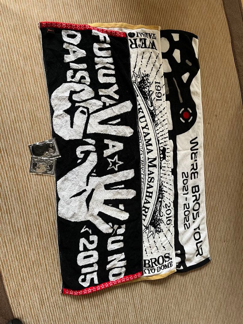 福山雅治 ツアータオル 3点セット ＋ FCグッズ - メルカリ