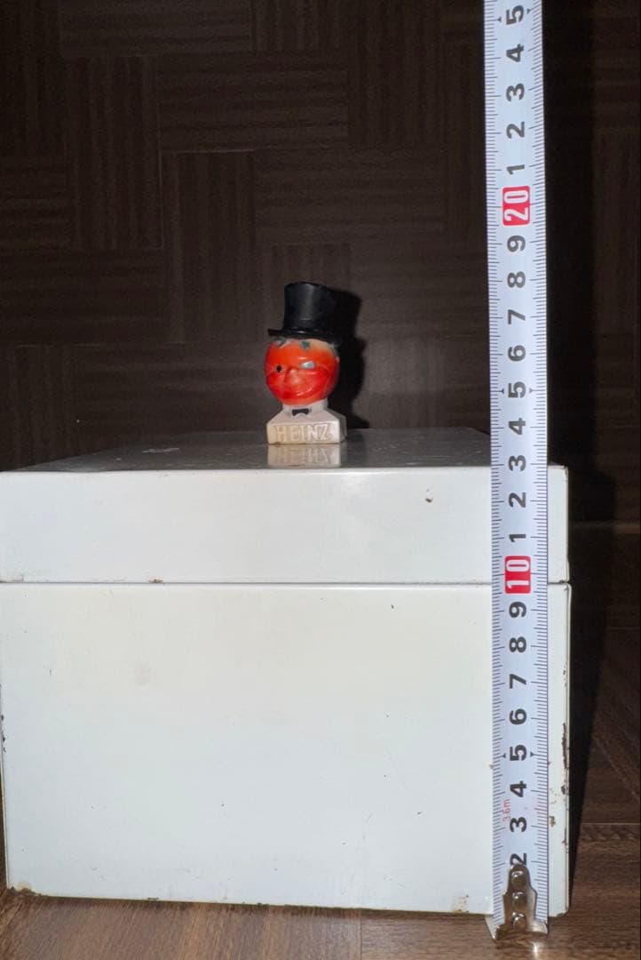 ビンテージ ハインツ メタル インダストリアルボックス ミスター