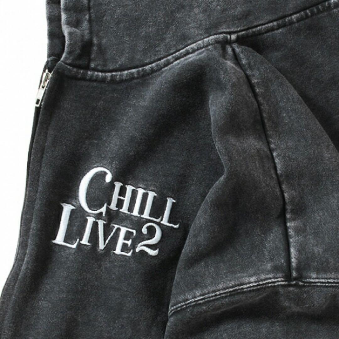LIVE 2 CHILL ジップパーカー