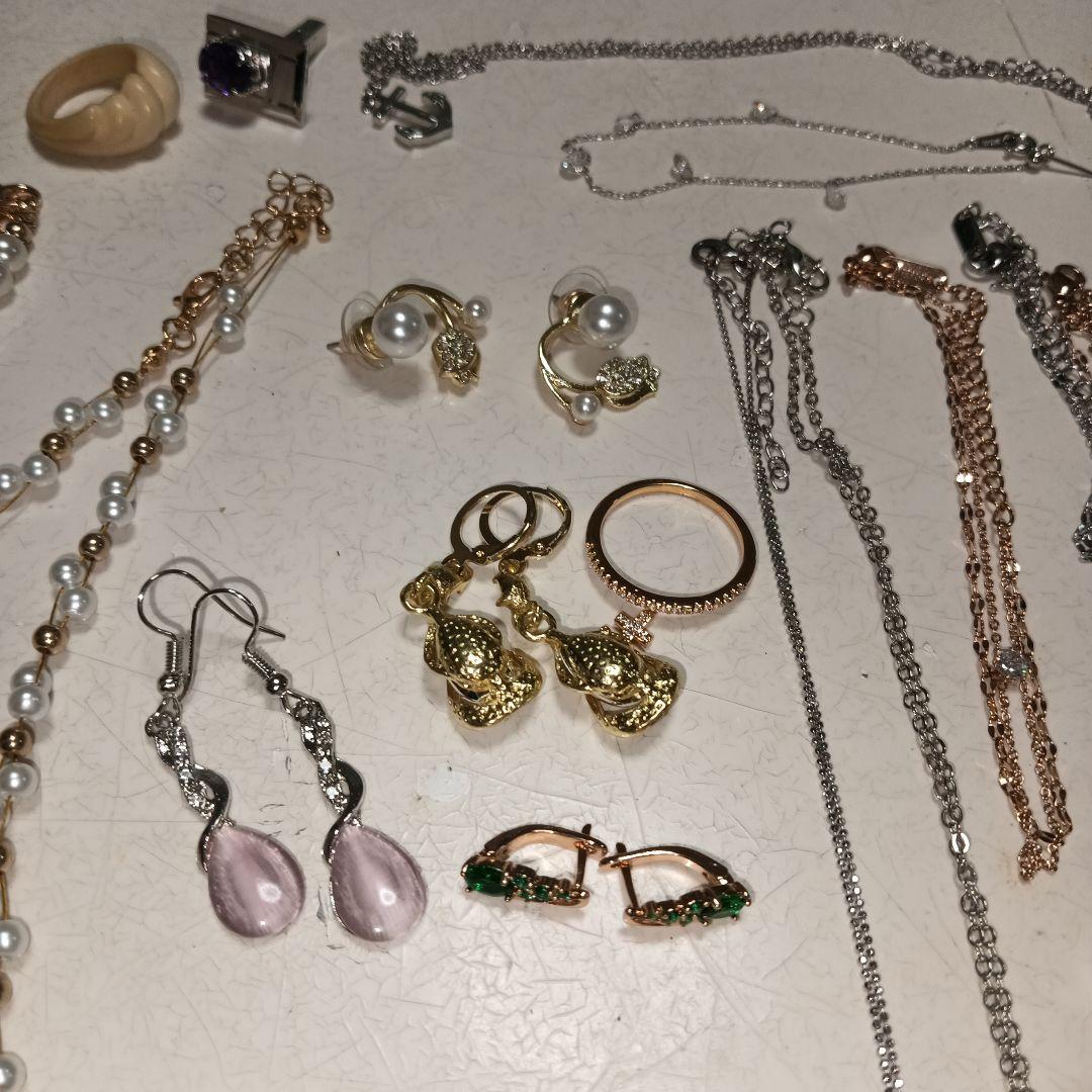 ネックレス　ブレスレット　k18 s925 18kgp 宝石　　等