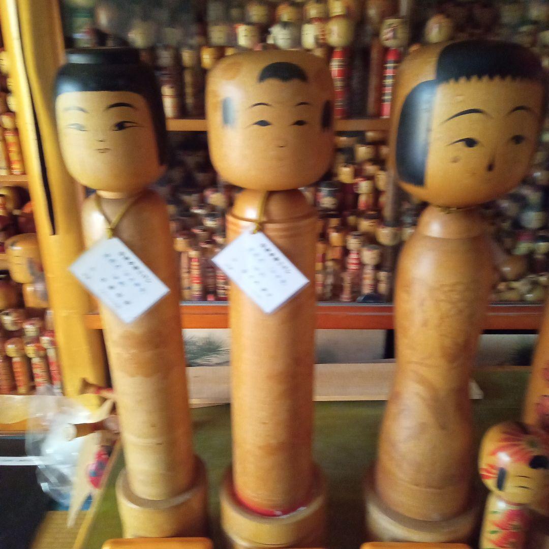 伝統こけし！巨大 こけし祭り特注品5点