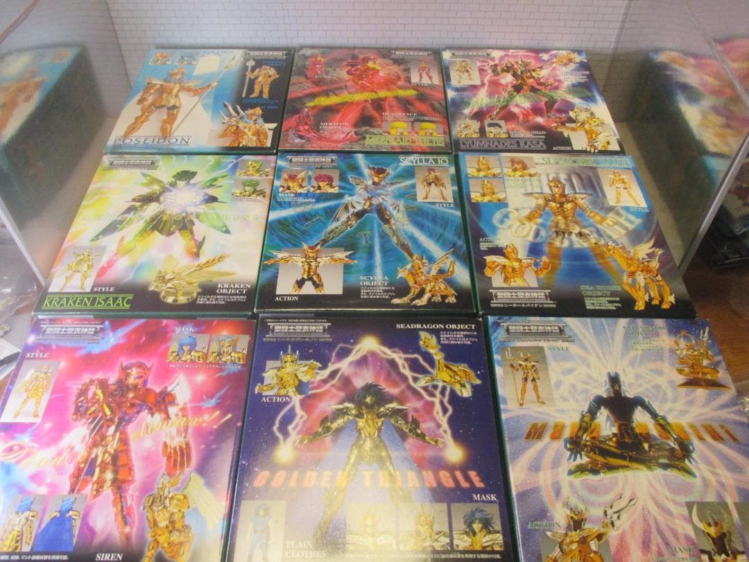 m*守様 【送込未開封】聖闘士聖衣神話　海皇ポセイドン+海将軍フルコンプ計9体