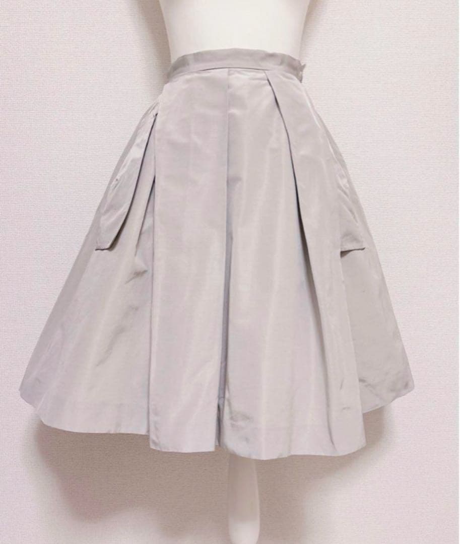 最高級　希少アーカイブ❤︎ Dior ❤︎伊製 シルク タフタスカート　美シルエット