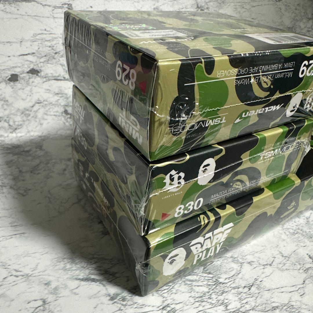 ミニカー MINIGT LBWK x BAPE