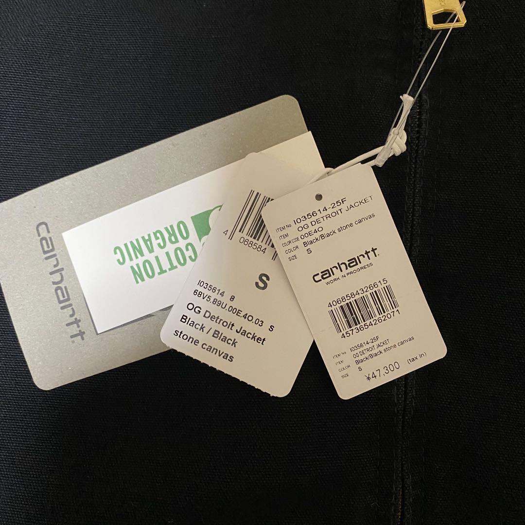 Carhartt WIP OG DETROIT JACKET ブラックS