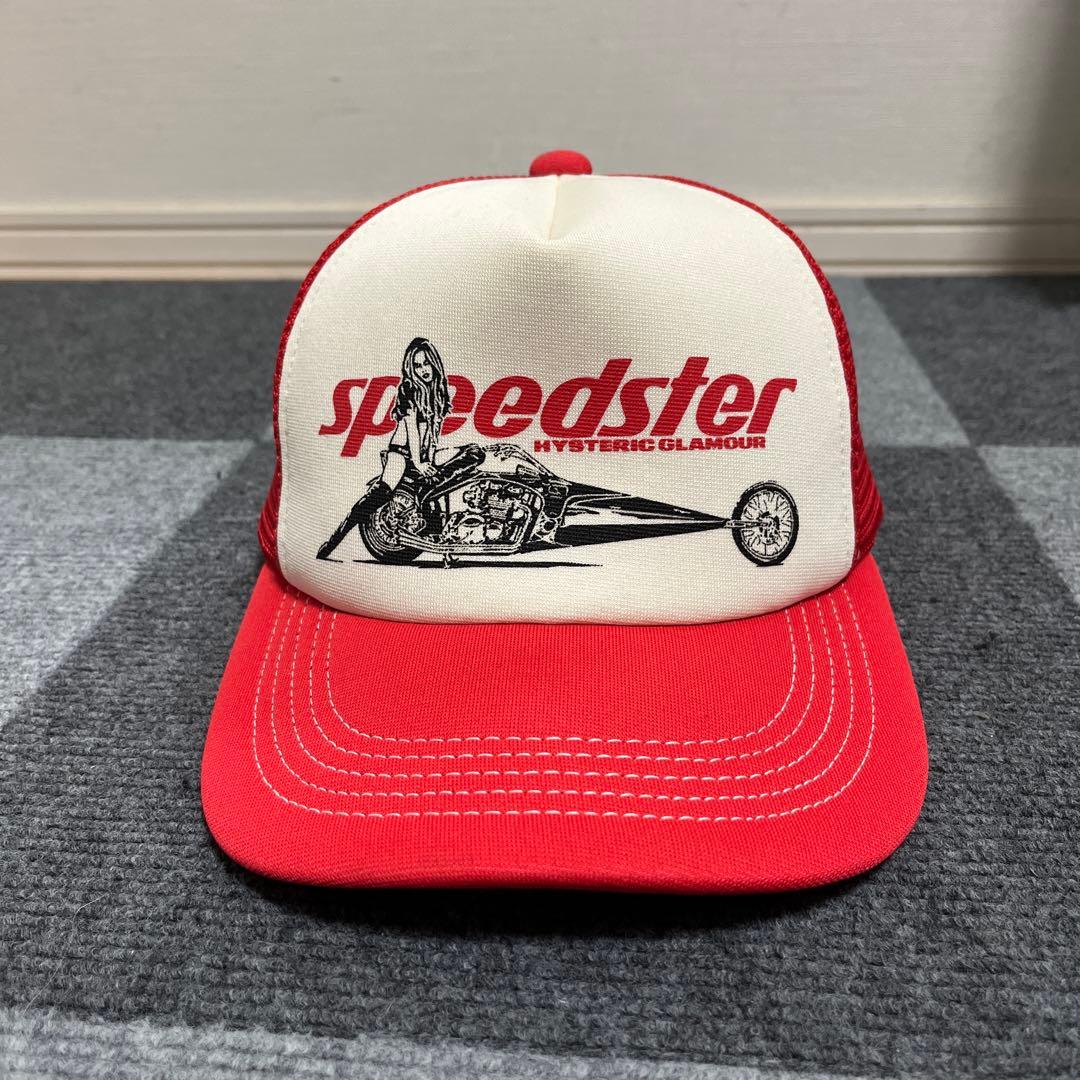 HYSTERIC GLAMOUR speedster メッシュキャップ HYSTERIC GLAMOUR