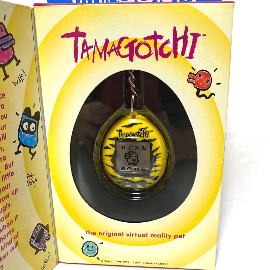 たまごっち 初代 トラ ヒョウ 黄 黒 携帯ペット バンダイ 海外 - メルカリ