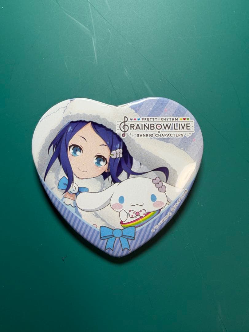 プリリズ レインボーライブ りんね 缶バッジ シナモロール サンリオ