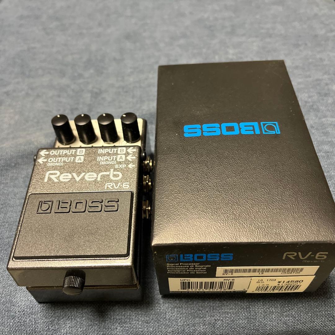 BOSS RV-6 リバーブエフェクター - メルカリ