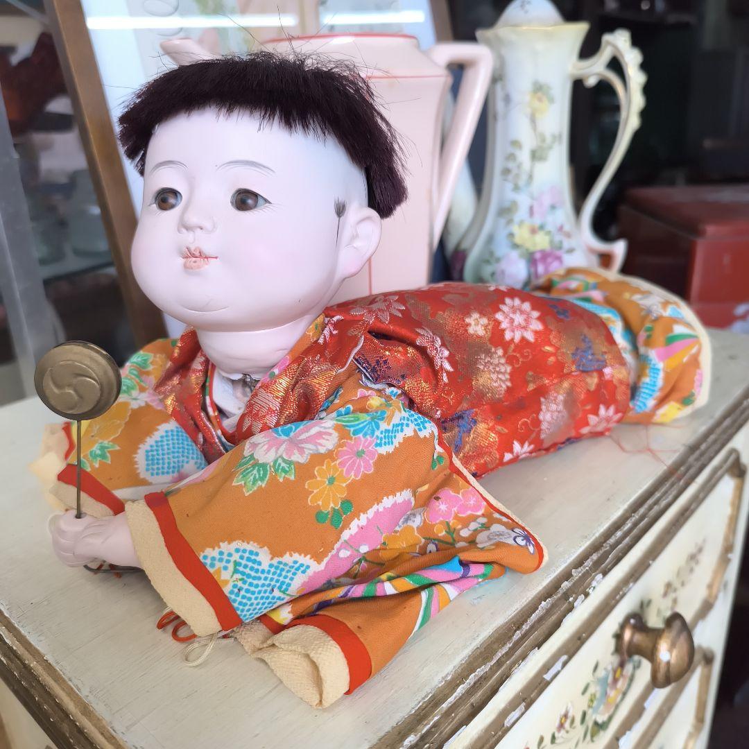 市松人形 這い子 赤ちゃん人形 日本人形 アンティーク