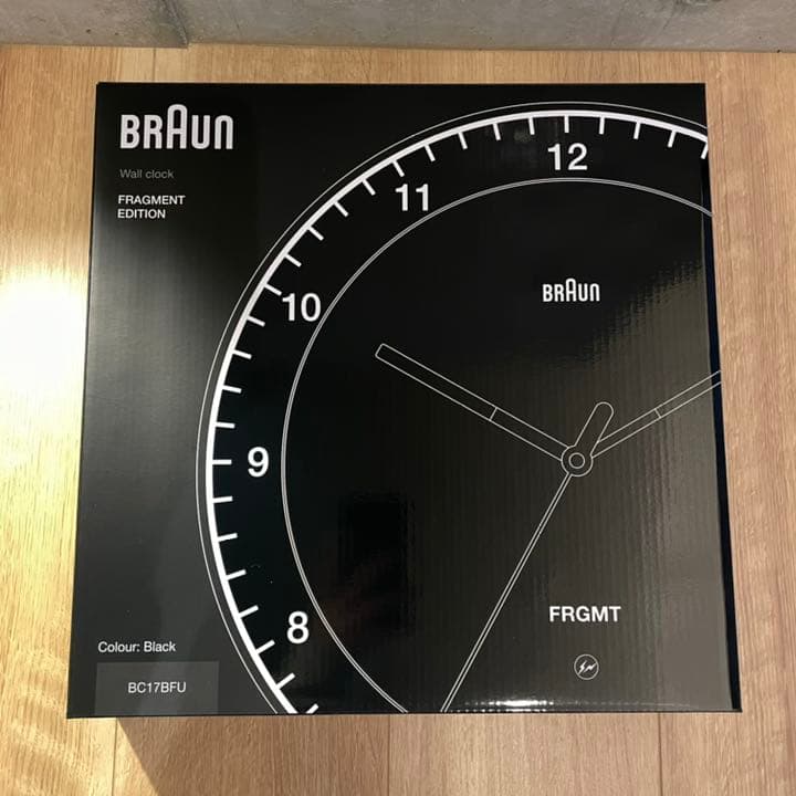 新品】FRAGMENT 購入 フラグメント 藤原ヒロシ BRAUN ブラウン 時計