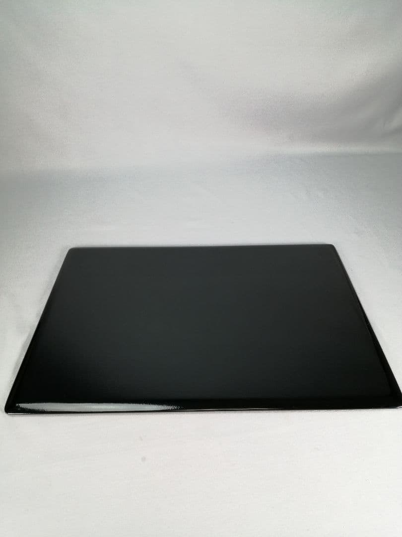 【茶道具】いじ塗黒敷板　三種セット(丸板、蛤端、矢筈)　敷板140