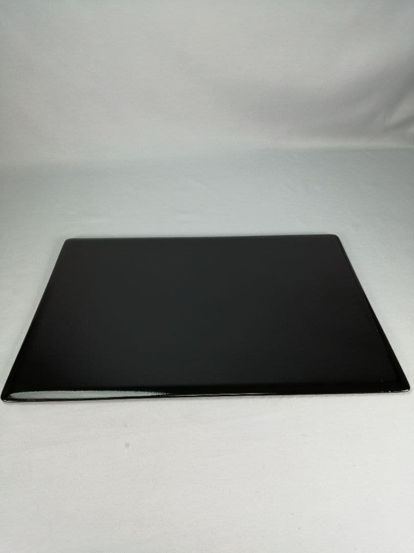 【茶道具】いじ塗黒敷板　三種セット(丸板、蛤端、矢筈)　敷板140