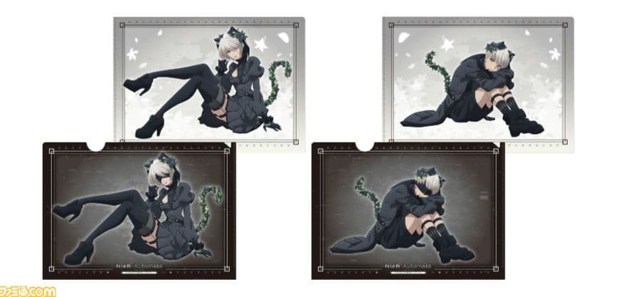 NieR:Automata 2B 9S ナンジャタウン クリアファイル - メルカリ