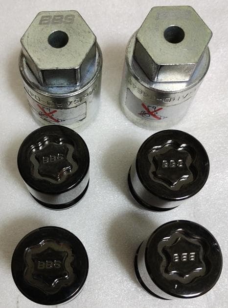 McGard製BBSロックナット M12×P1.5 ＋ BBSナット20個