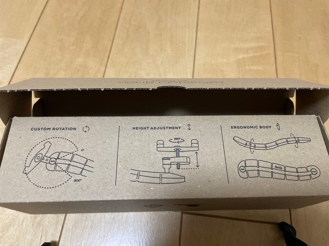 【未使用】SAS バイオリン ショルダー レスト 3/4-4/4