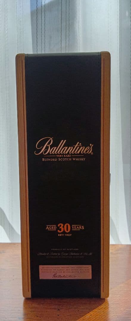 Ballantine´s 30 Year Old の空箱