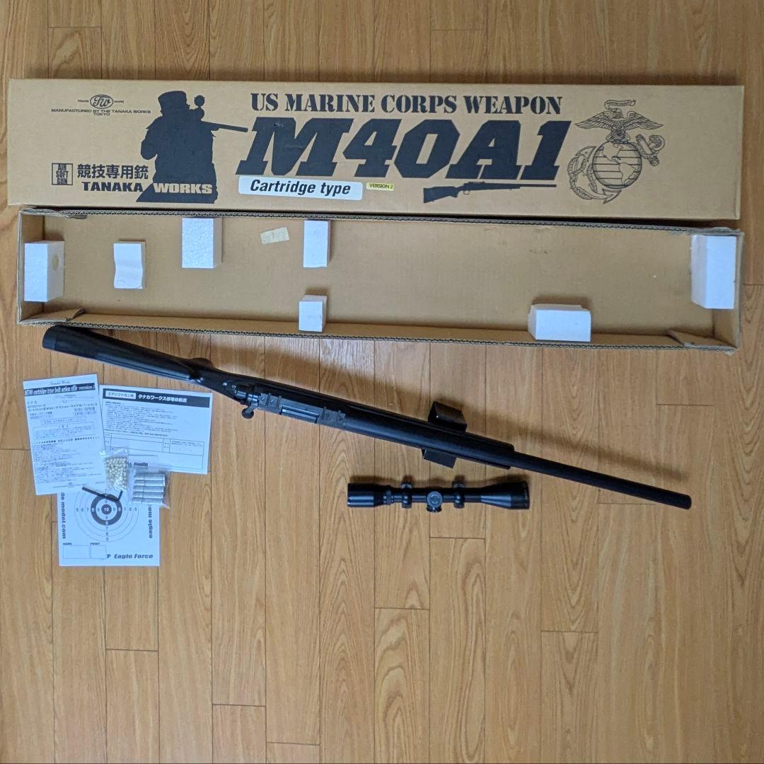 タナカ M40A1カートリッジ ( Version2) ＆ hakkoスコープ