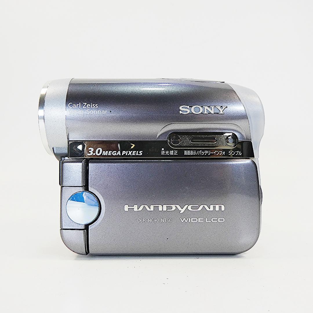 動作品 ソニー DCR-HC90 MiniDVビデオカメラ　DVD化に最適