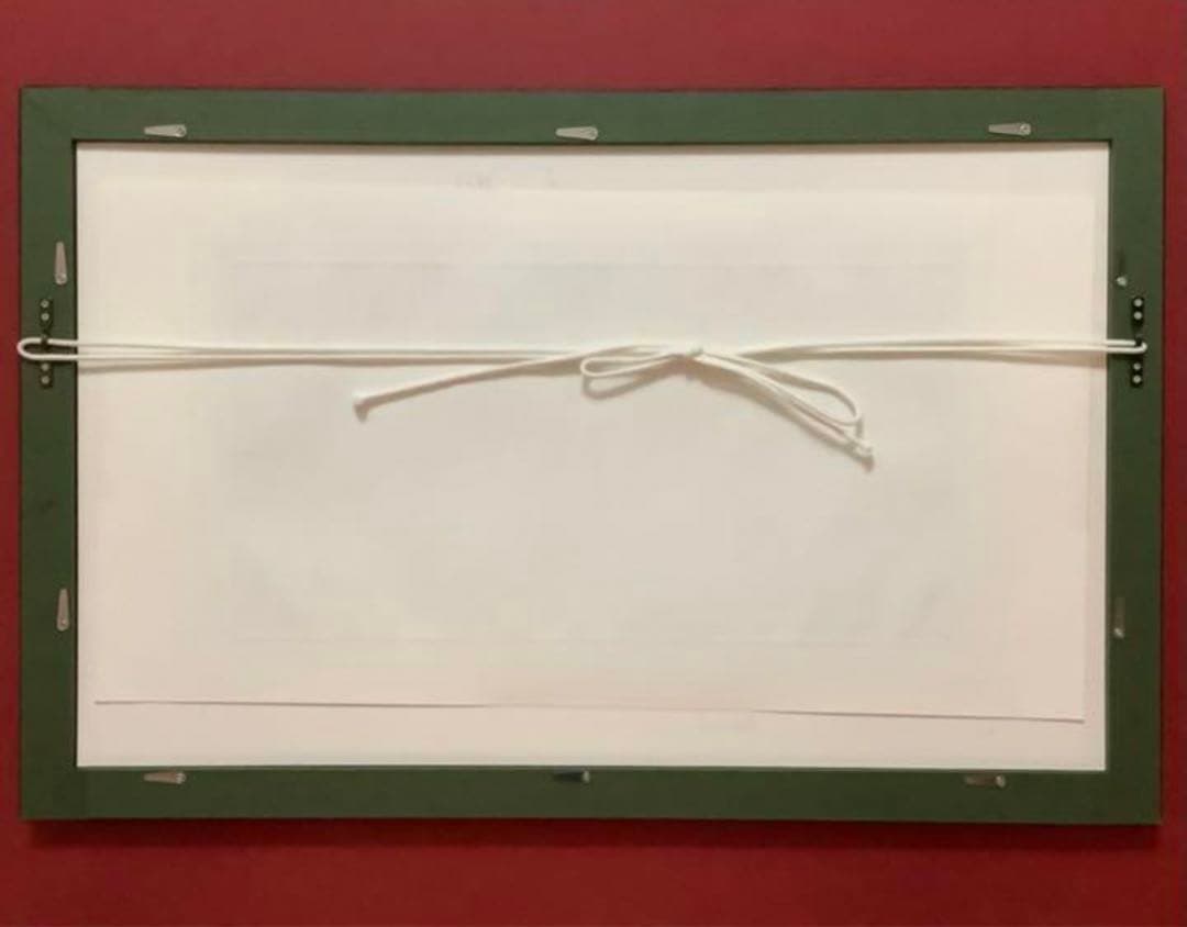 絵画・額縁・版画・織田 義郎・新品未使用・ザ・ベニスⅩ・イタリア