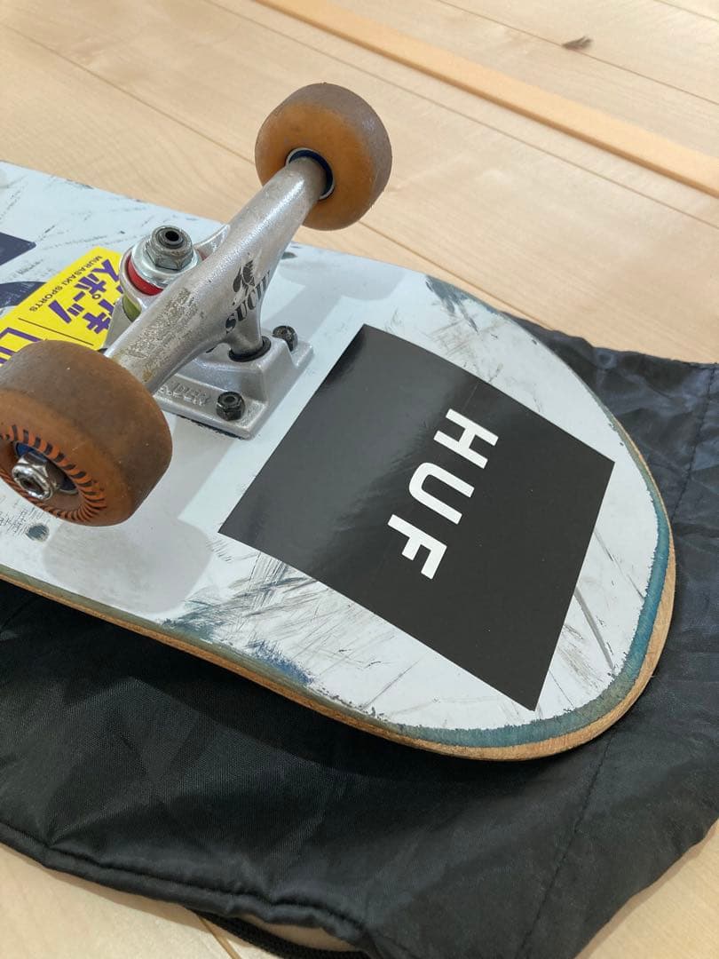 スケボー スケート スケートボード デッキ コンプリート THUNDER ホロー