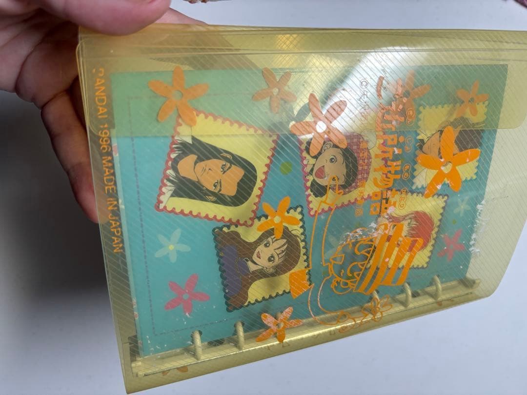 ご近所物語 シール帳 バインダー 手帳 平成レトロ 当時 激レア 黄色