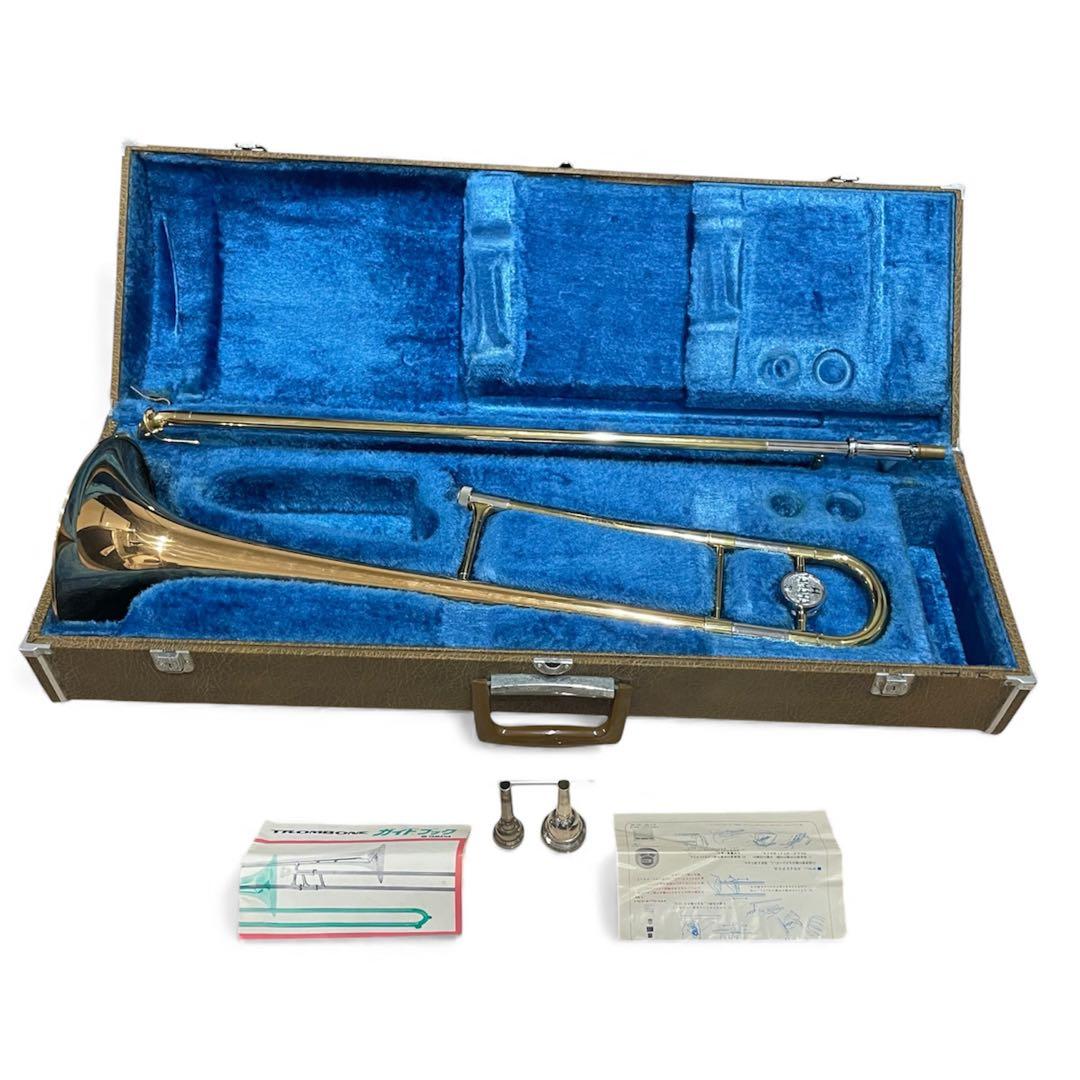 赤ベル】YAMAHA ヤマハ トロンボーン YSL-351 マウスピース2個付