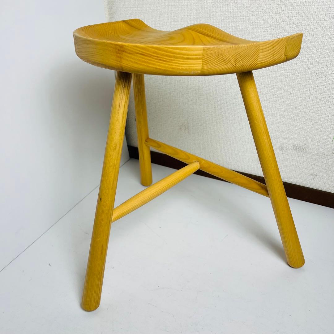 シューメーカーチェアのリプロダクト品 木製 スツール