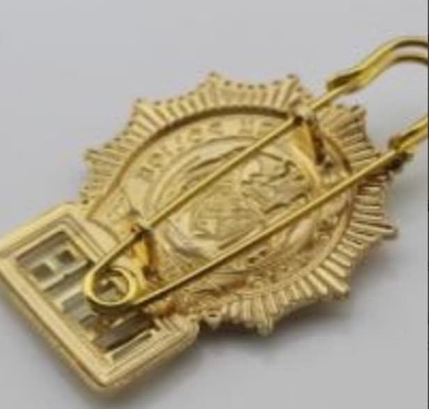 NYPD DETECTIVE 刑事バッジ+ケース