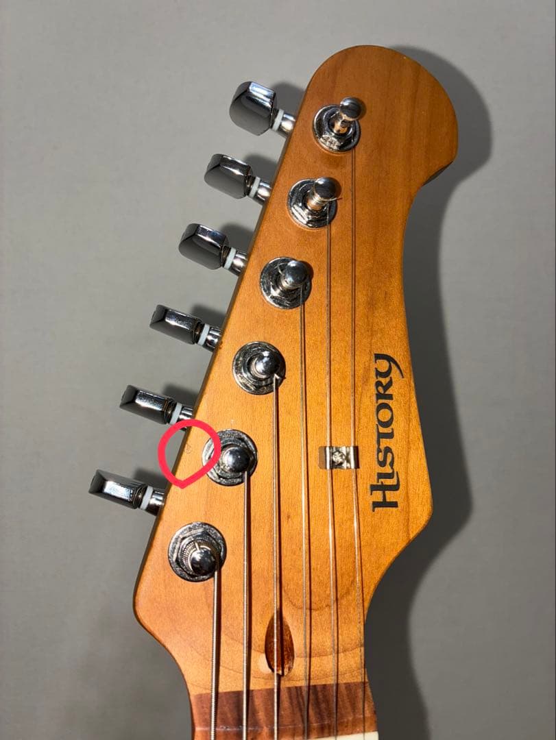 HISTORY HST/SSH-Performance ホワイト 弦は新品交換済