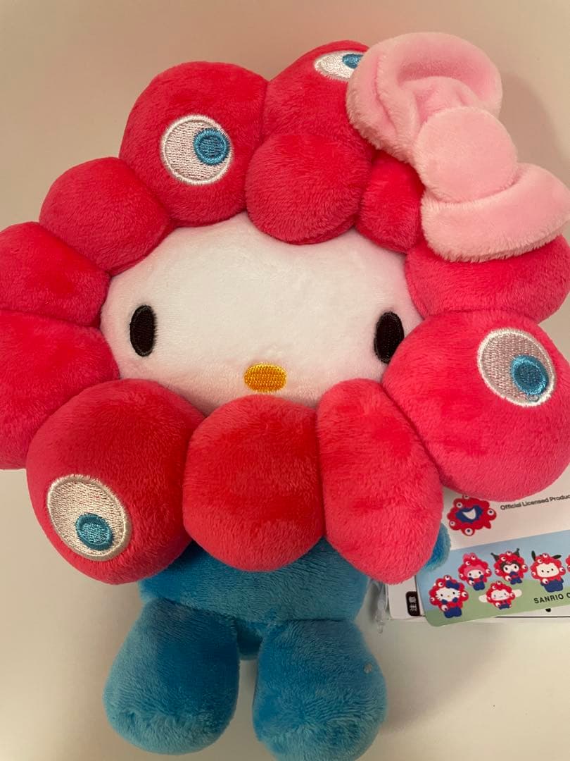 2025大阪関西万博 ハローキティ×ミャクミャク　なりきりぬいぐるみ　サンリオ
