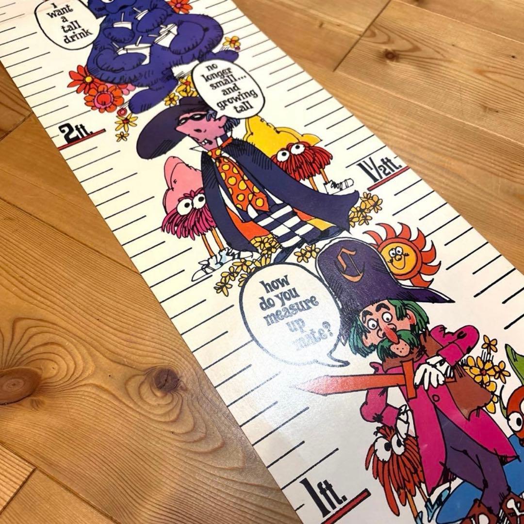 1971年 マクドナルドランド 身長計 ポスター イービルグリマス アメトイ