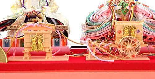 新品 2025年度新作 雛人形 ひな人形（親王飾り）清玉作 パールピンク