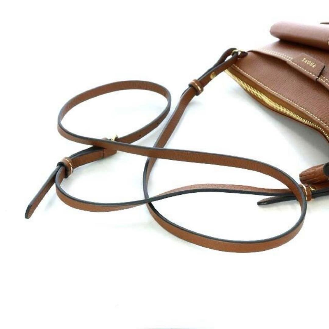 アニヤハインドマーチ ショルダーバッグ ブラウン