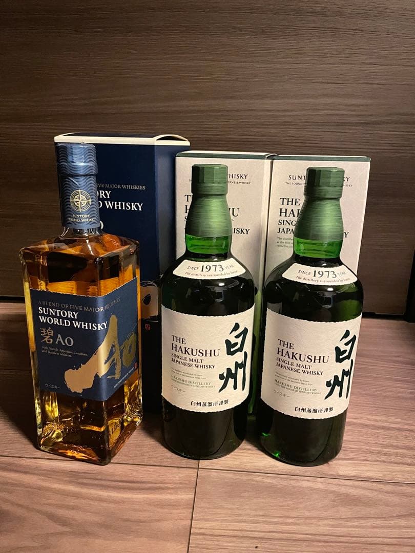 白州 700ml 未開栓 一次流通品 箱付き サントリー 白州700ml」の人気