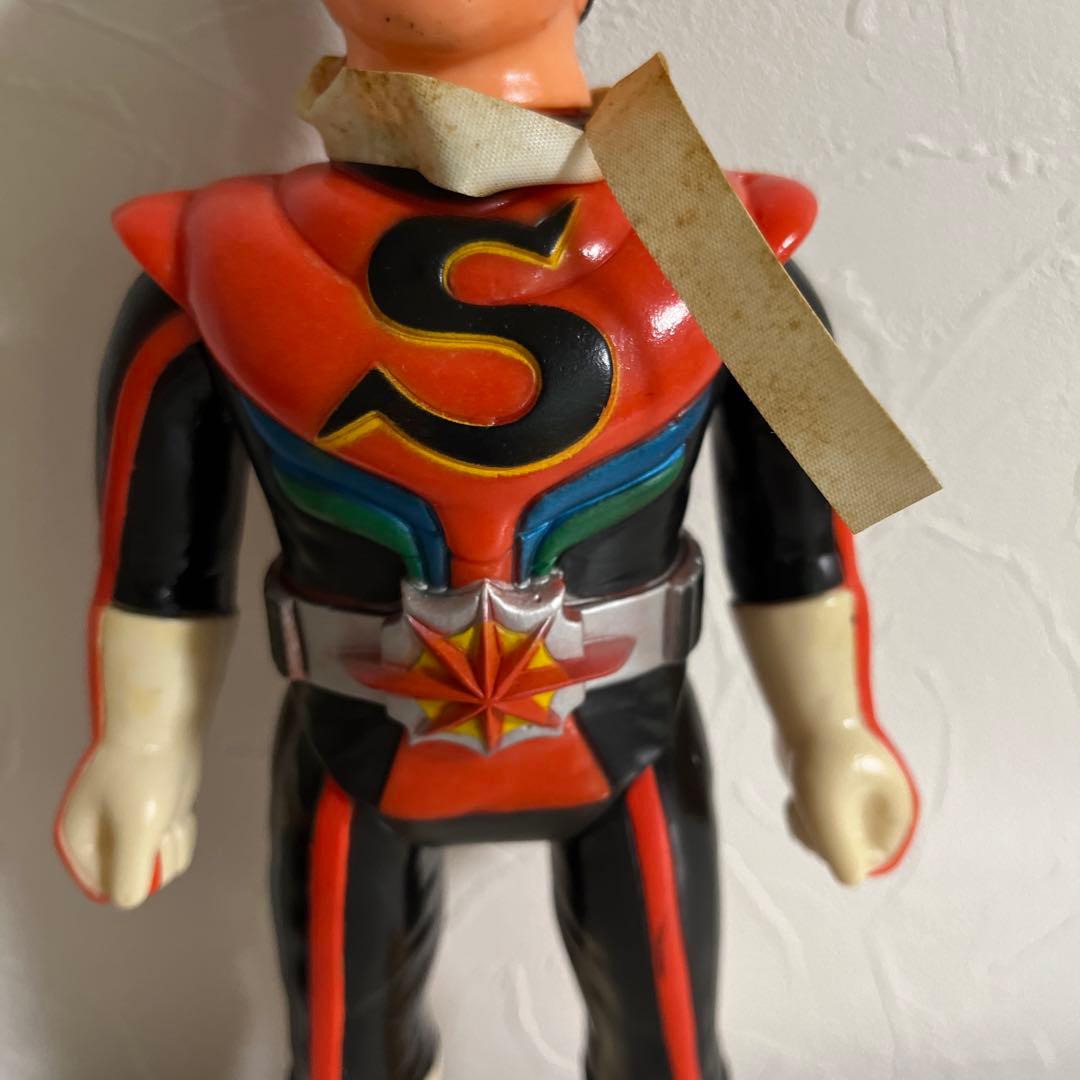 ⚠️当時物・貴重　仮面ライダーストロンガー　面取れスタンダードサイズ　　旧バンダイ