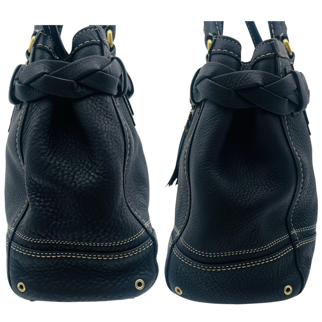 ★美品 COACH コーチ オールレザー ショルダーバッグ 肩がけ