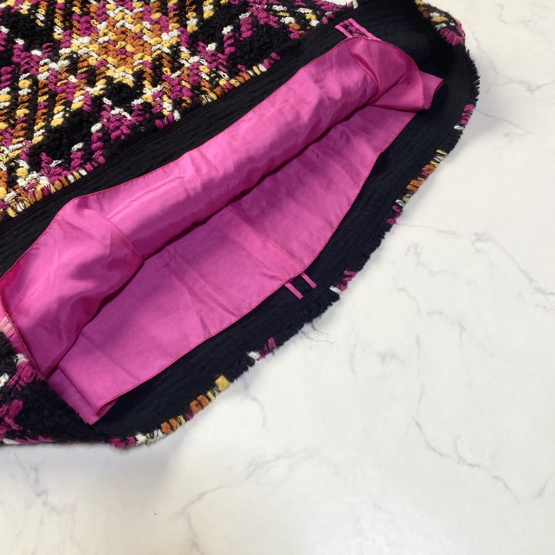 drawer ドゥロワー ツイードスカート 36 UNITED ARROWS