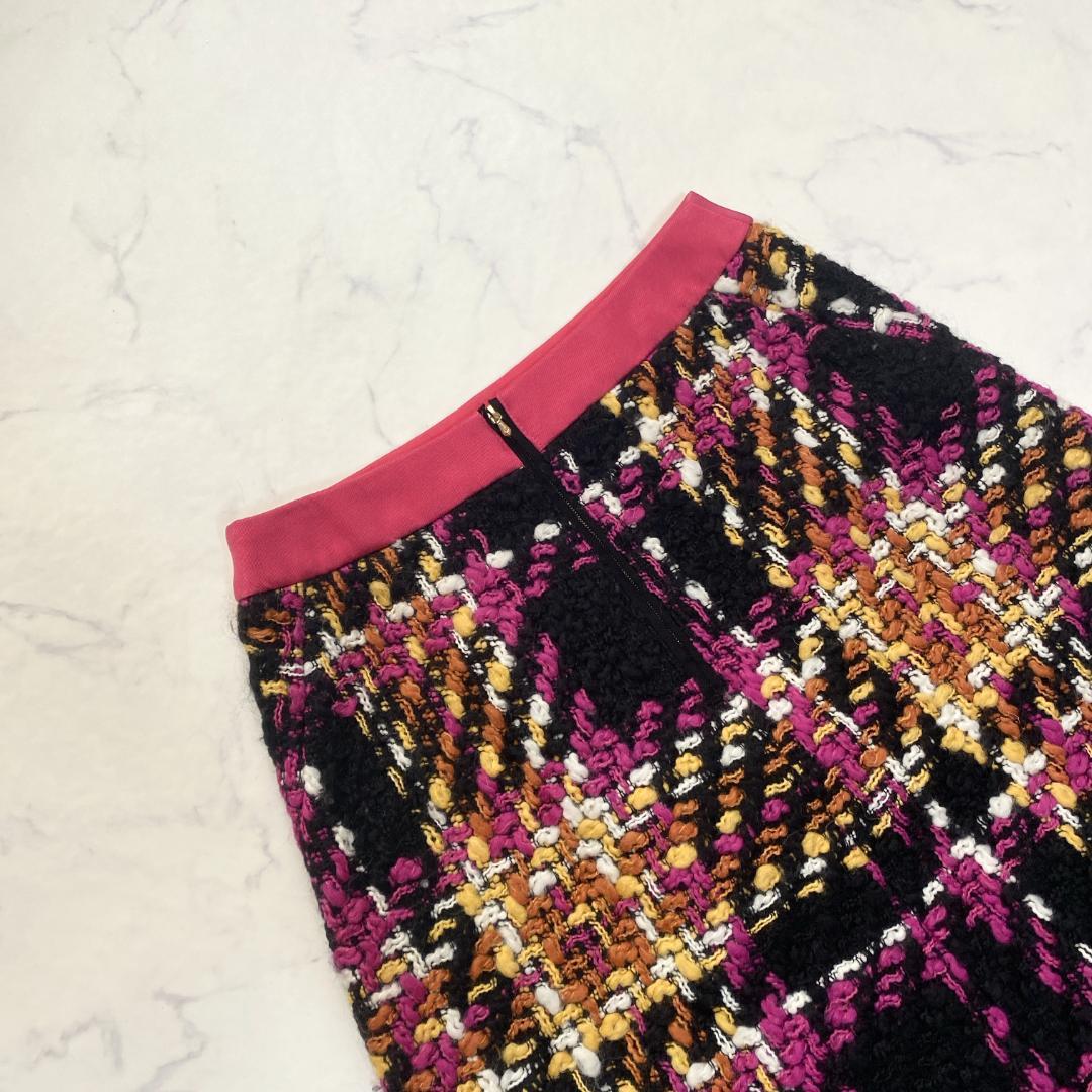 drawer ドゥロワー ツイードスカート 36 UNITED ARROWS