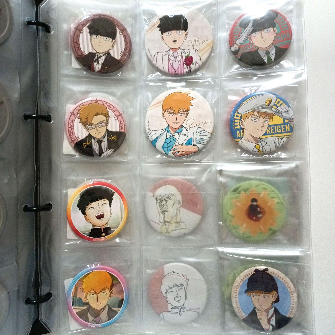 【匿名配送】モブサイコ100　缶バッジ　大量　100点以上　おまとめセット