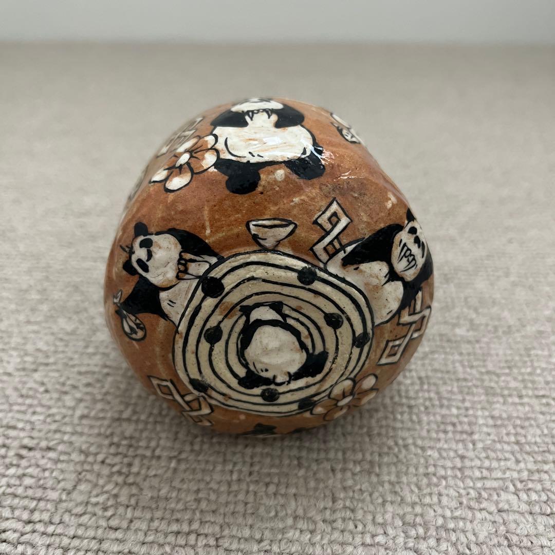 新品】完売作家 池田省吾 徳利 種子島 無比 パンダ 織部 新品】完売