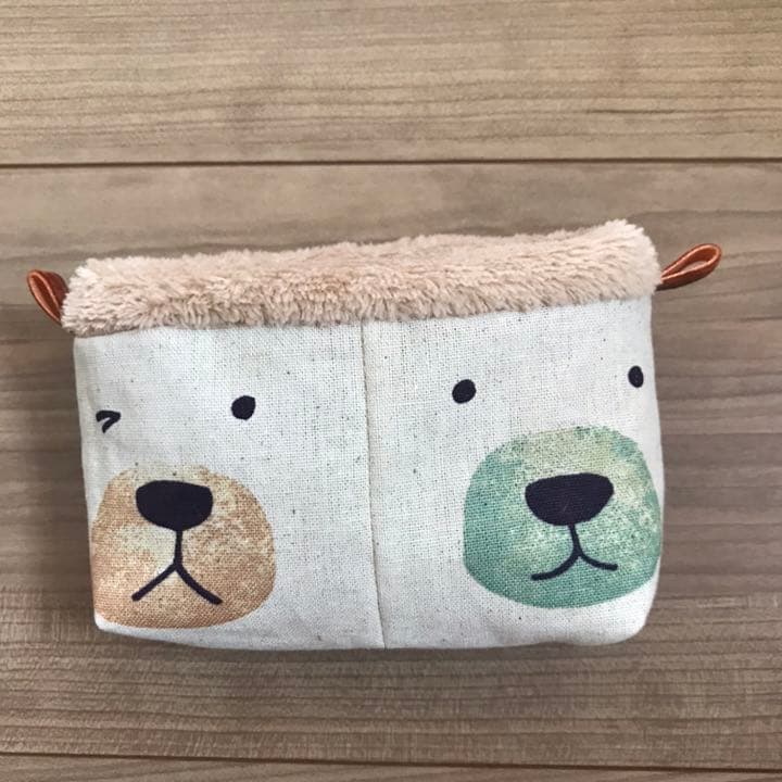 フクモモポーチ 双子くまさん