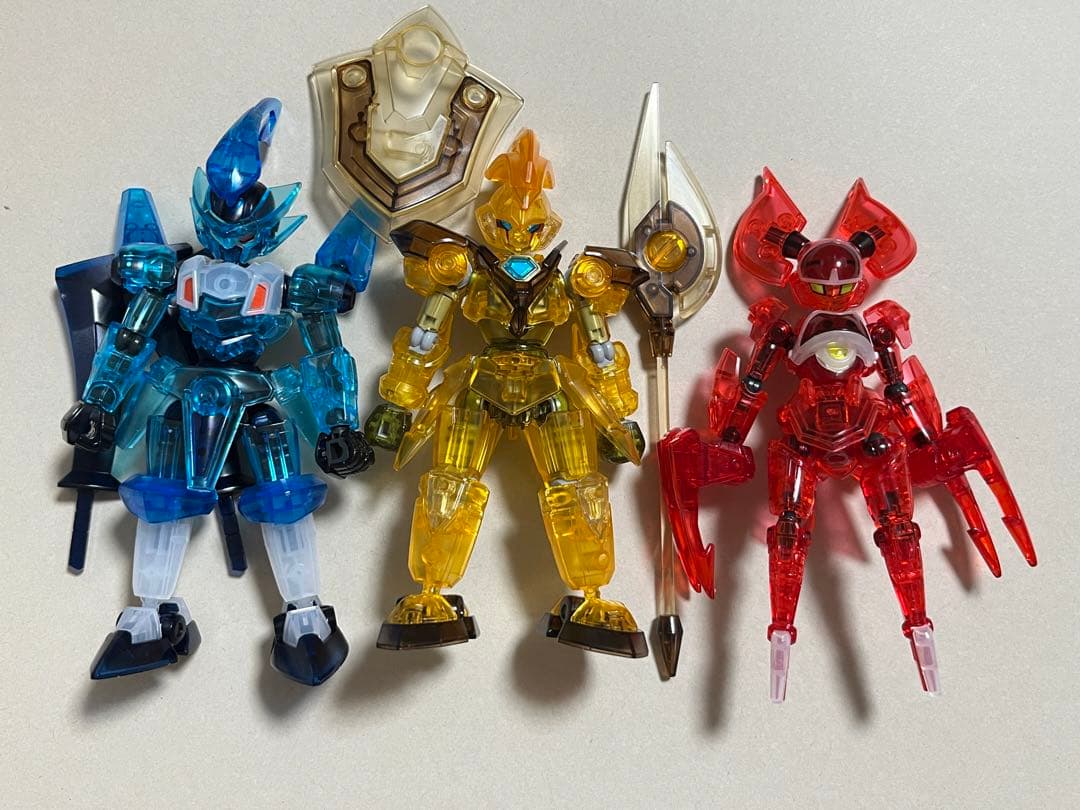 組立済み】 ダンボール戦機 LBX特殊モードセット リミテッドクリア