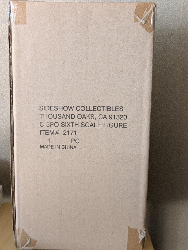 C-3PO 1/6スケールフィギュア　サイドショウ