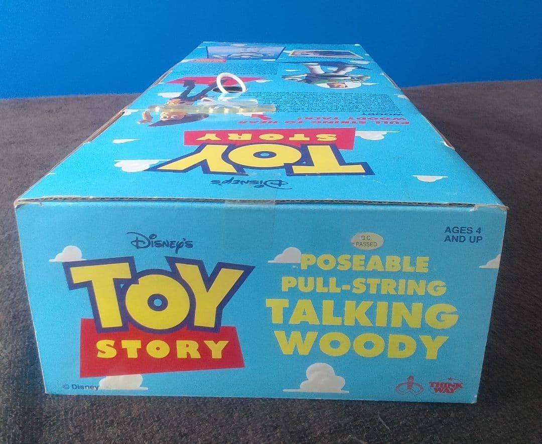 95年製ウッディ 1stトーキング実寸大ドール トイストーリー　超レア新品