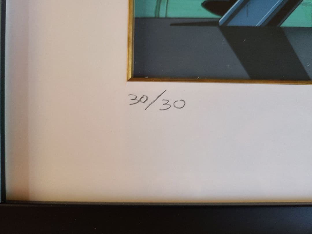 CowboyBebop TV放送25周年記念 川元利浩 直筆サイン入り複製原画