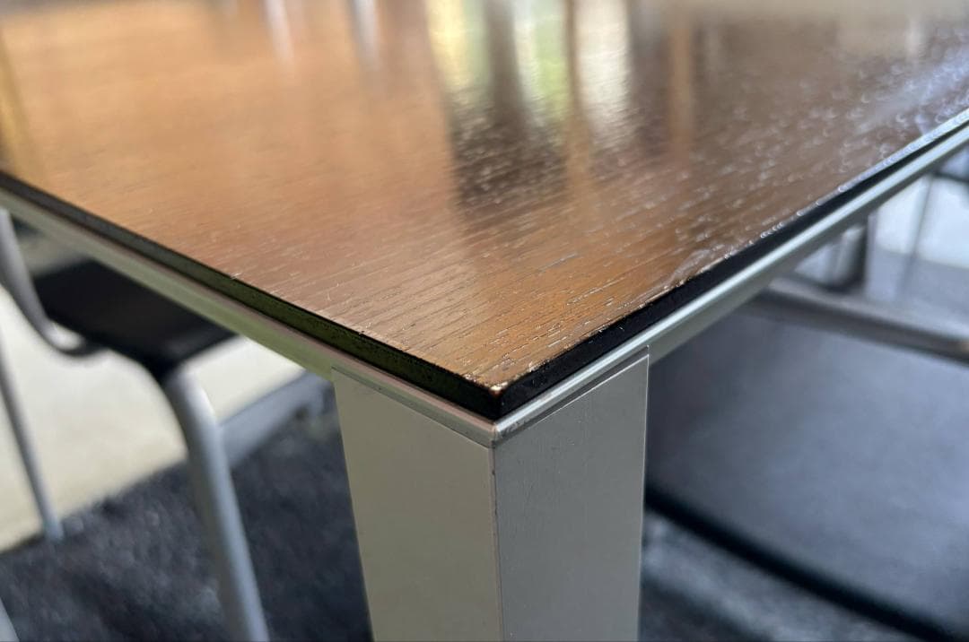 CASSINA IXC エアフレーム＆テーブルアリアス椅子5脚セット180cm