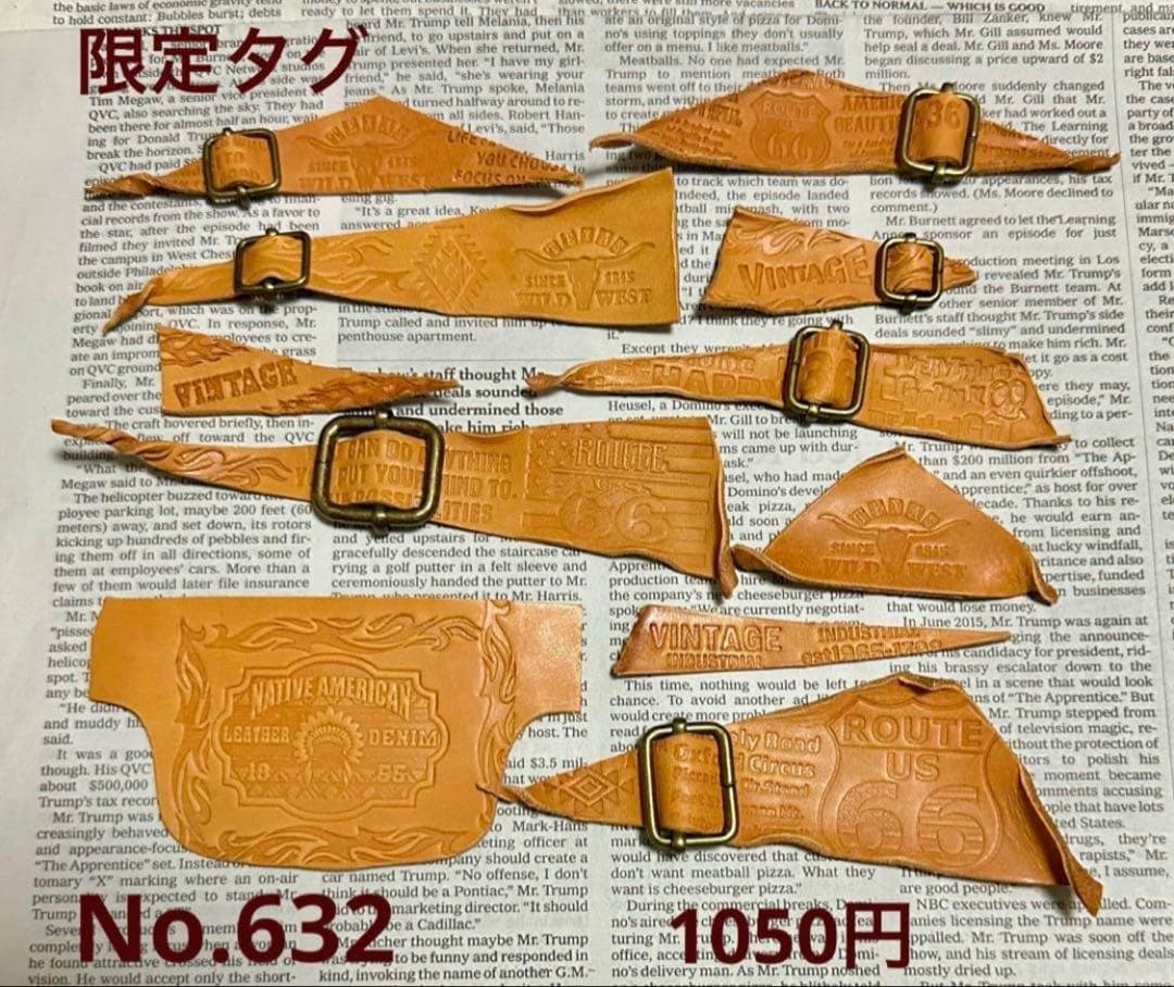 専用 革タグ レザータグ ハンドメイド